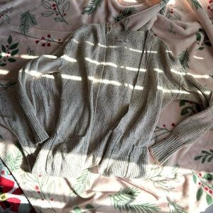 beige long cardigan